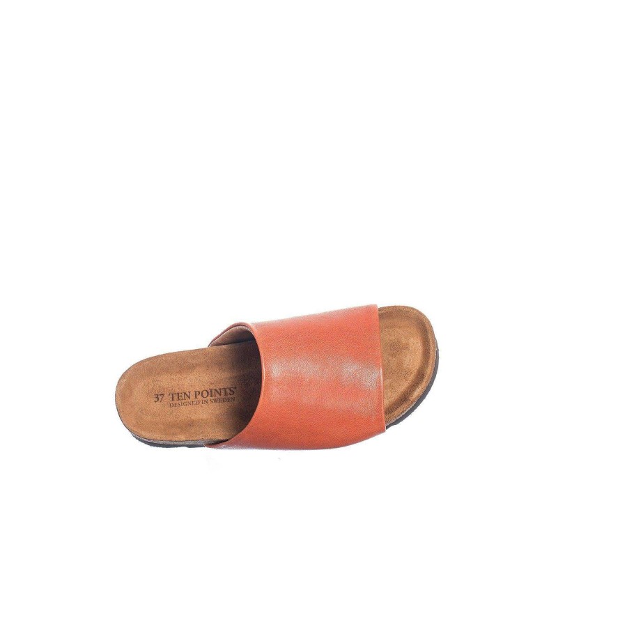 Dam Ten Points Sandaler|Slip-in sandaler|Hållbara sandaler | Vivienne Slip-In — Kryddig Orange