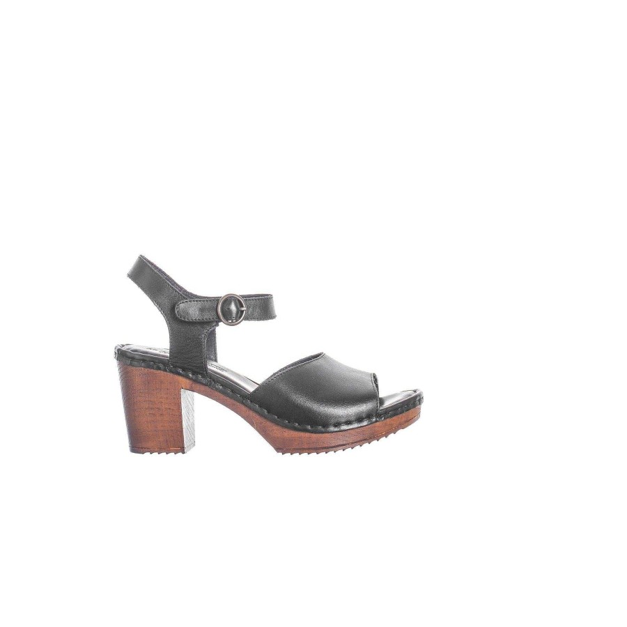 Dam Ten Points Sandaler|Clogs | Amelia Clogs — Svart