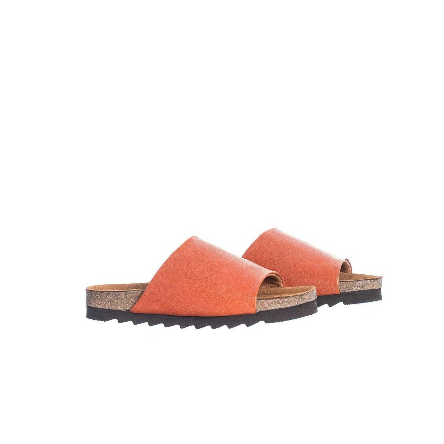 Dam Ten Points Sandaler|Slip-in sandaler|Hållbara sandaler | Vivienne Slip-In — Kryddig Orange