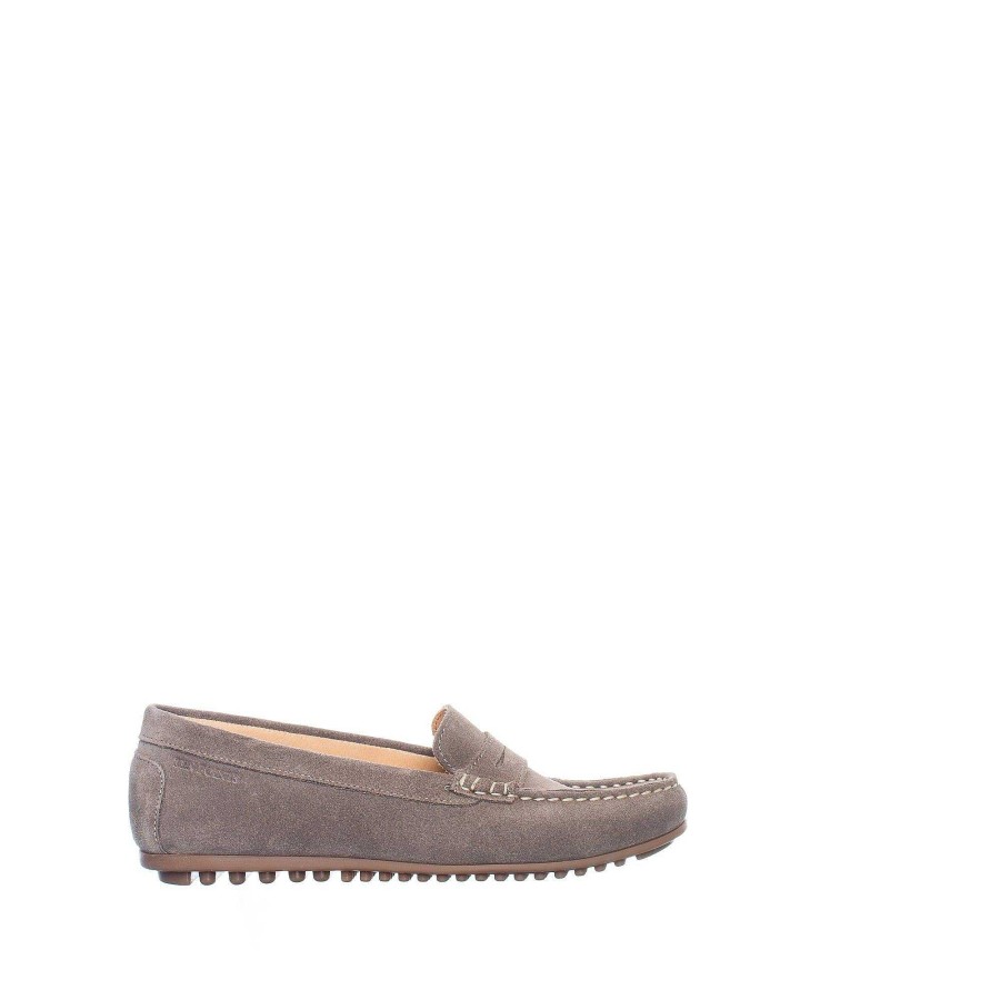 Dam Ten Points Lågskor|Hållbara skor|Loafers | Indy Loafers — Taupe