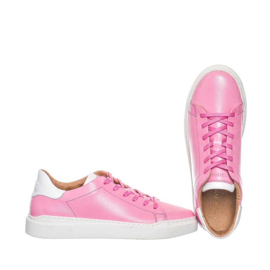 Dam Ten Points Snörskor|Sneakers|Hållbara skor | Isolde Sneakers — Rosa