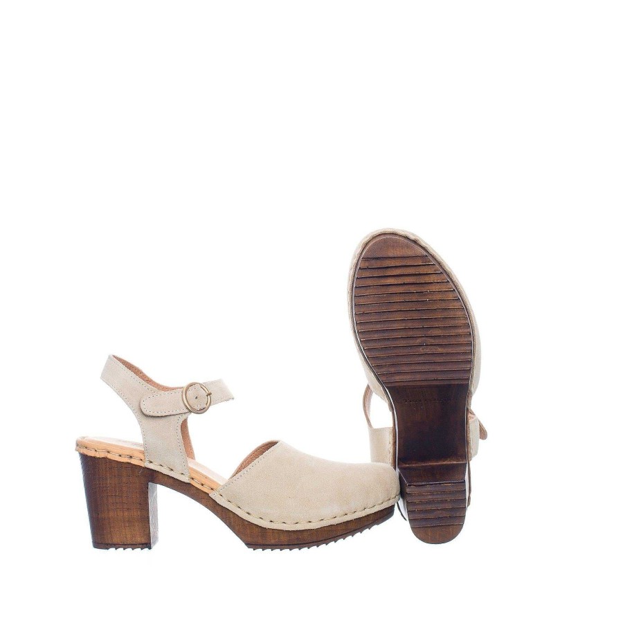 Dam Ten Points Sandaler|Clogs|Hållbara sandaler | Amelia Clogs — Sand