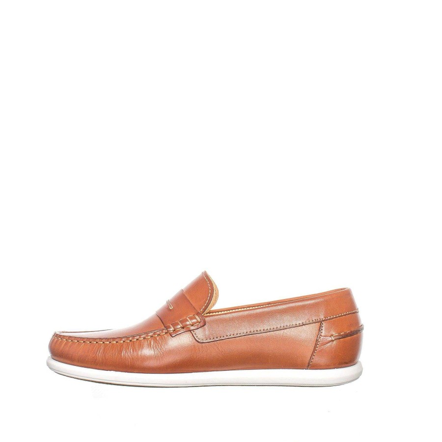 Herr Ten Points Loafers|Hållbara skor | Dash Loafers — Konjak