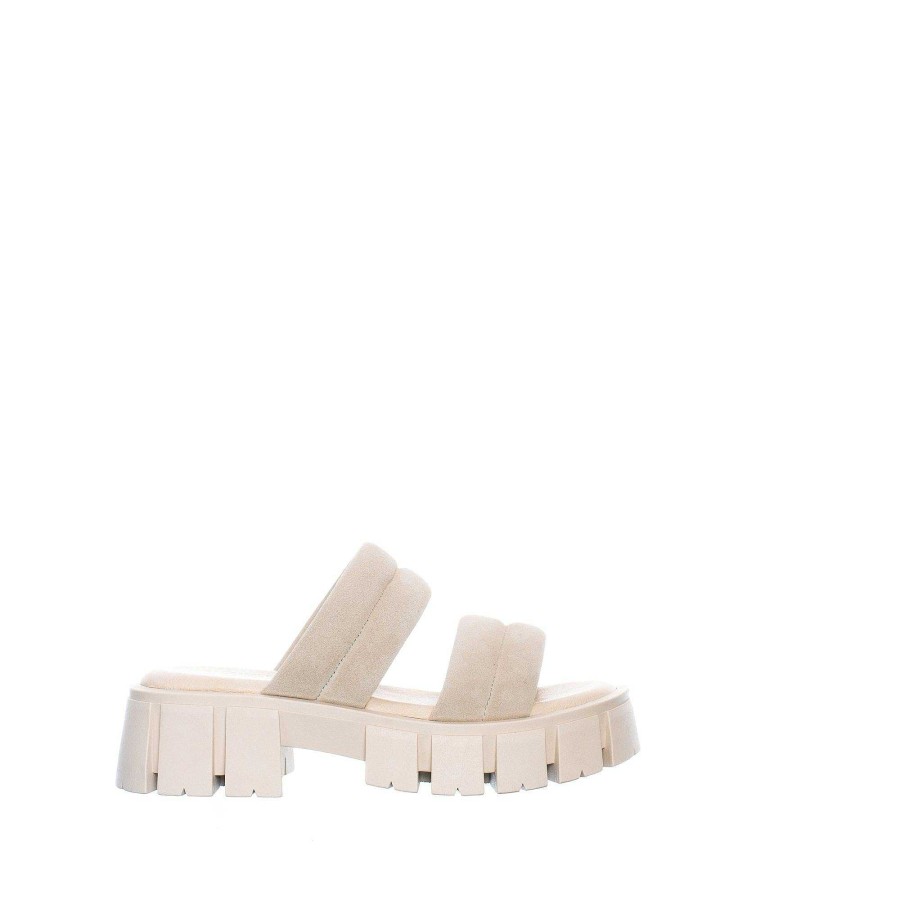 Dam Ten Points Sandaler|Slip-in sandaler|Hållbara sandaler | Serena Slip-In — Sand