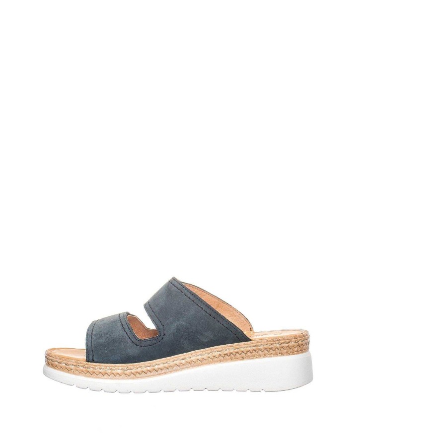 Dam Ten Points Sandaler|Slip-in sandaler|Hållbara sandaler | Malin Slip-In — Svart