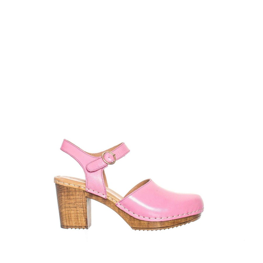 Dam Ten Points Sandaler|Clogs|Hållbara sandaler | Amelia Clogs — Rosa