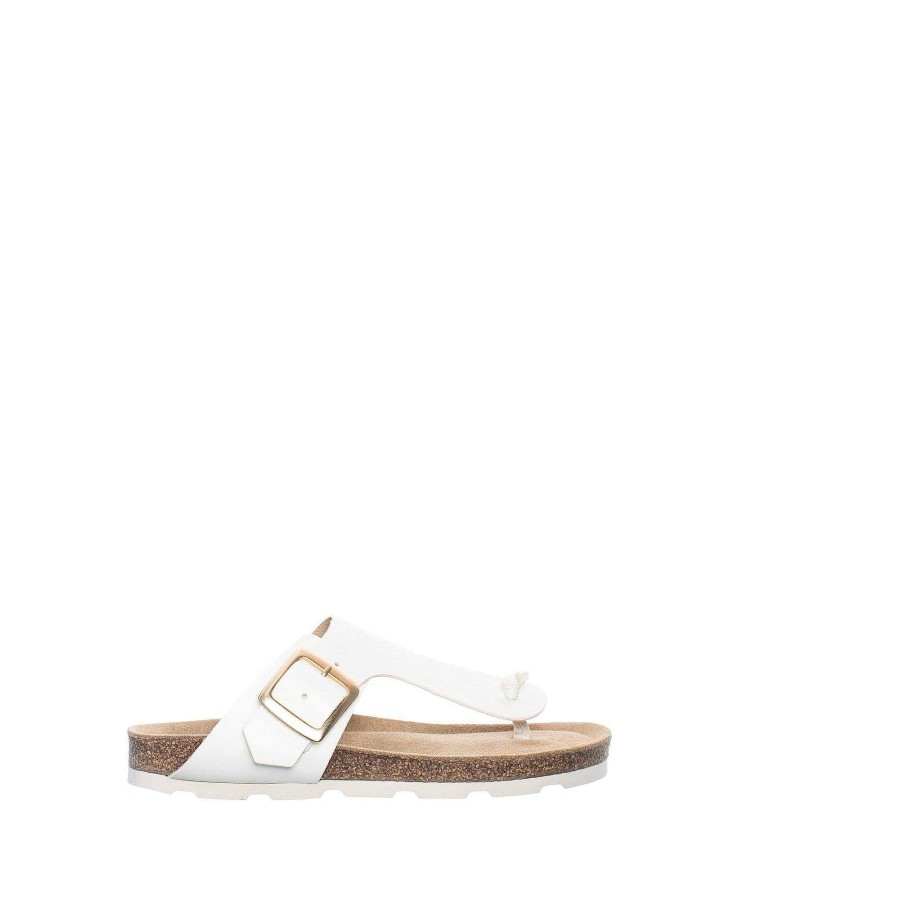 Dam Ten Points Sandaler|Slip-in sandaler|Hållbara sandaler | Vivienne Slip-In — Offwhite