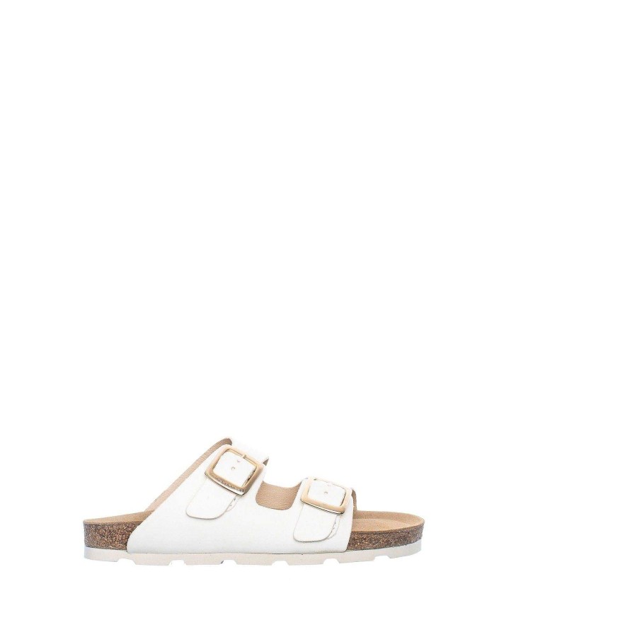 Dam Ten Points Sandaler|Slip-in sandaler|Hållbara sandaler | Vivienne Slip-In — Offwhite