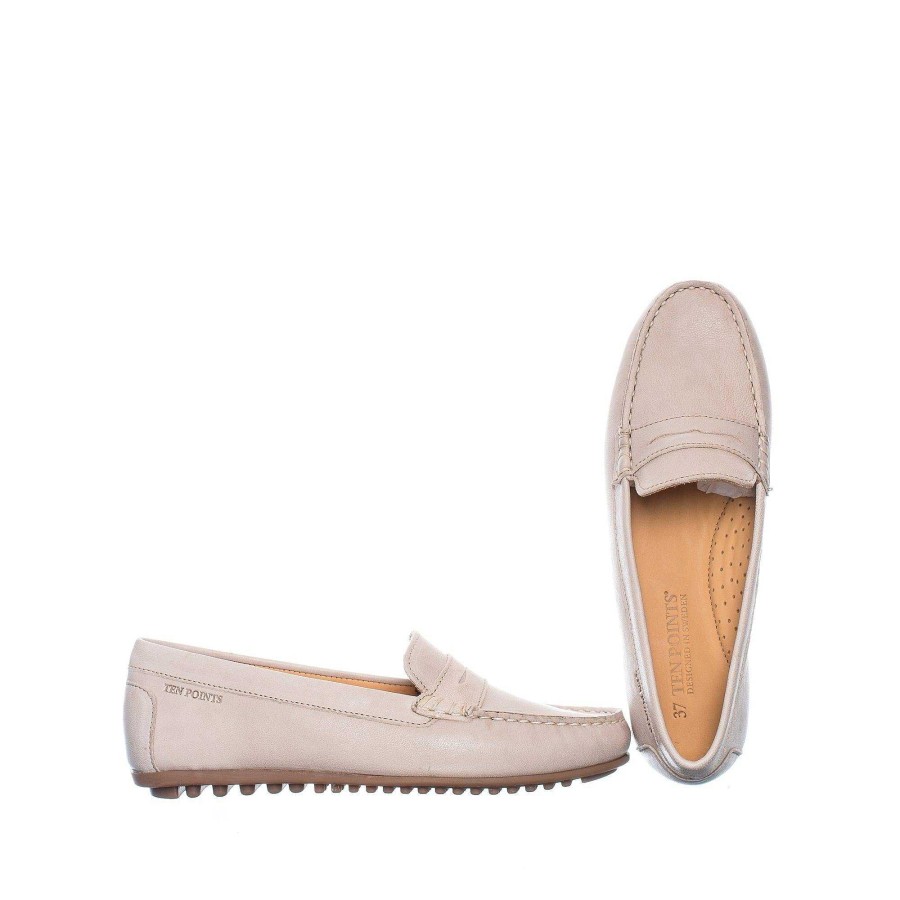 Dam Ten Points Lågskor|Hållbara skor|Loafers | Indy Loafers — Sten