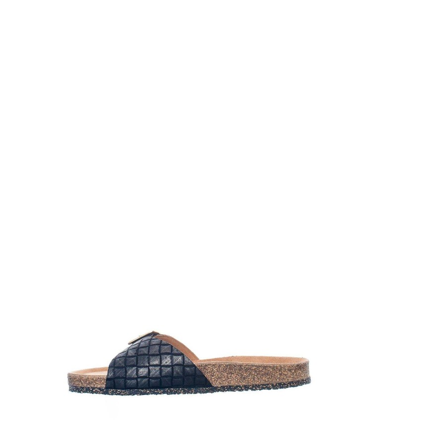 Dam Ten Points Sandaler|Slip-in sandaler|Hållbara sandaler | Vivienne Slip-In — Svart