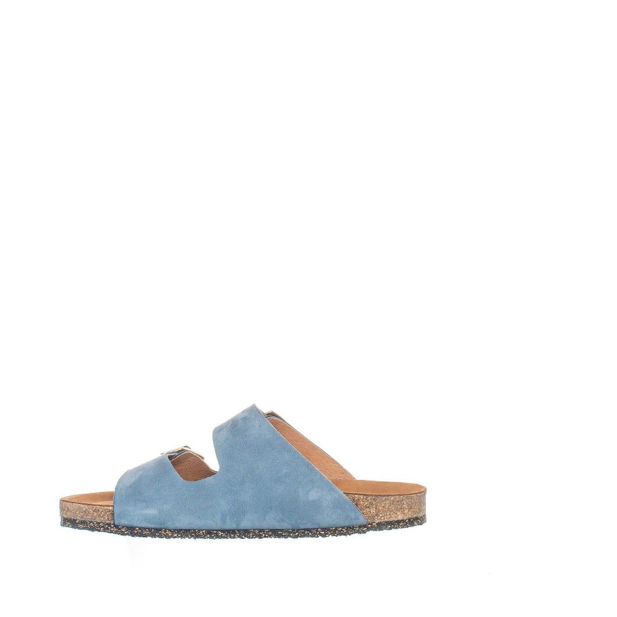 Dam Ten Points Sandaler|Slip-in sandaler|Hållbara sandaler | Vivienne Slip-In — Jeans Bla