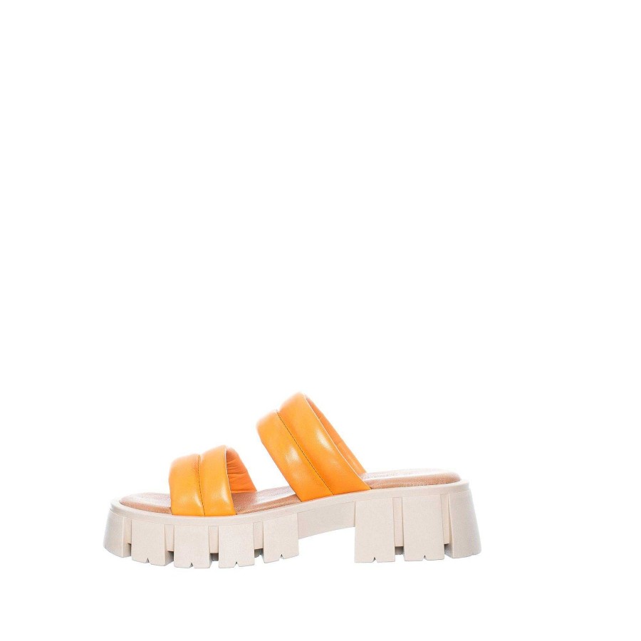 Dam Ten Points Sandaler|Slip-in sandaler|Hållbara sandaler | Serena Slip-In — Orange