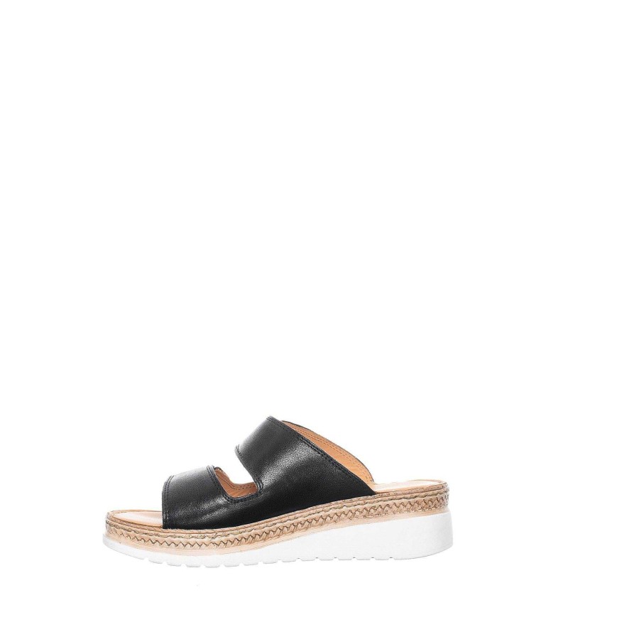 Dam Ten Points Sandaler|Slip-in sandaler|Hållbara sandaler | Malin Slip-In — Svart