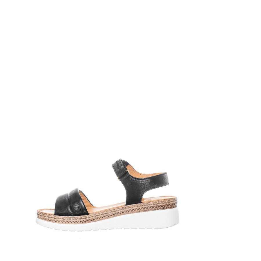 Dam Ten Points Sandaler|Hållbara sandaler | Malin Sandaler — Svart