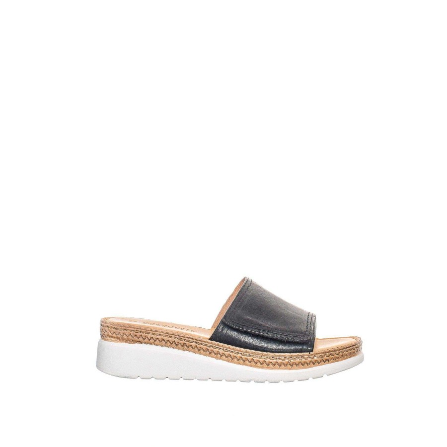 Dam Ten Points Sandaler|Slip-in sandaler|Hållbara sandaler | Malin Slip-In — Svart