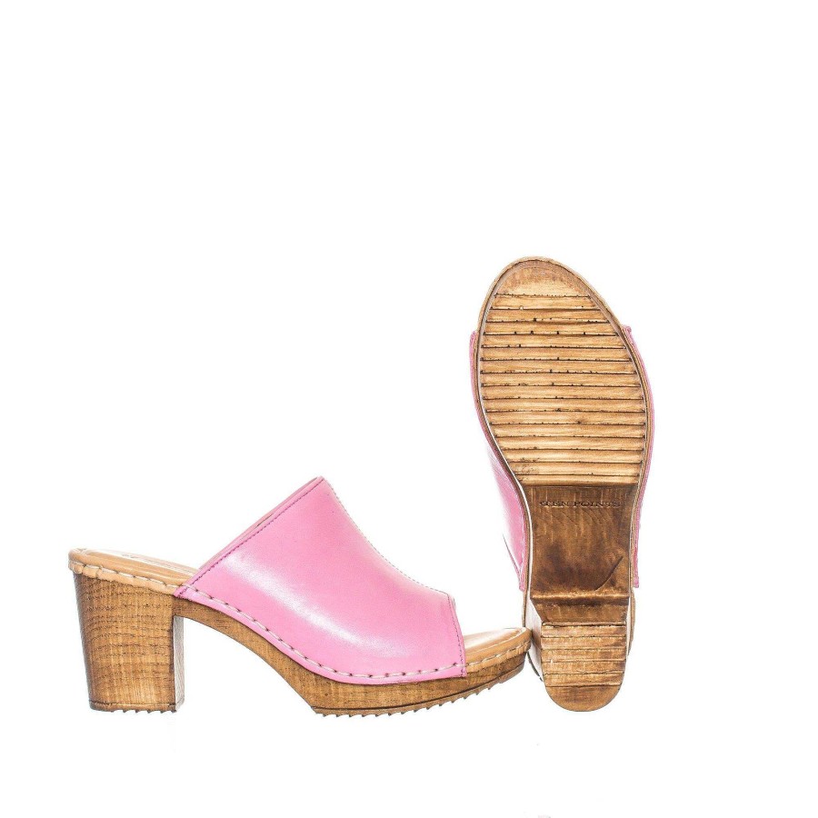 Dam Ten Points Clogs|Slip-in sandaler|Hållbara sandaler | Amelia Clogs — Rosa