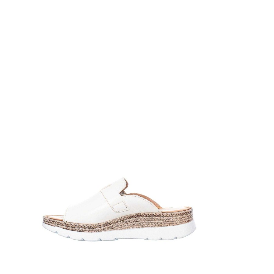 Dam Ten Points Sandaler|Slip-in sandaler|Hållbara sandaler | Maya Slip-In — Vanilj