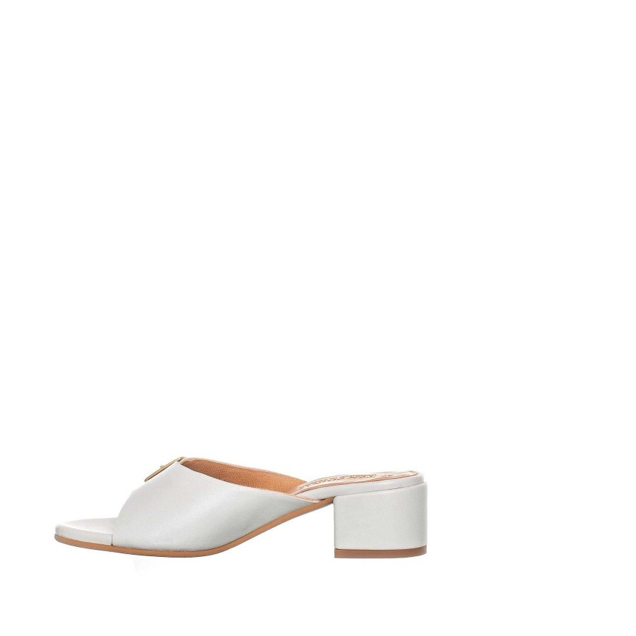 Dam Ten Points Sandaler|Slip-in sandaler|Hållbara sandaler | Bonnie Slip-In — Vit