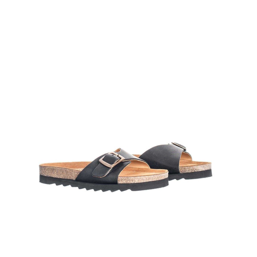 Dam Ten Points Sandaler|Slip-in sandaler|Hållbara sandaler | Vivienne Slip-In — Svart