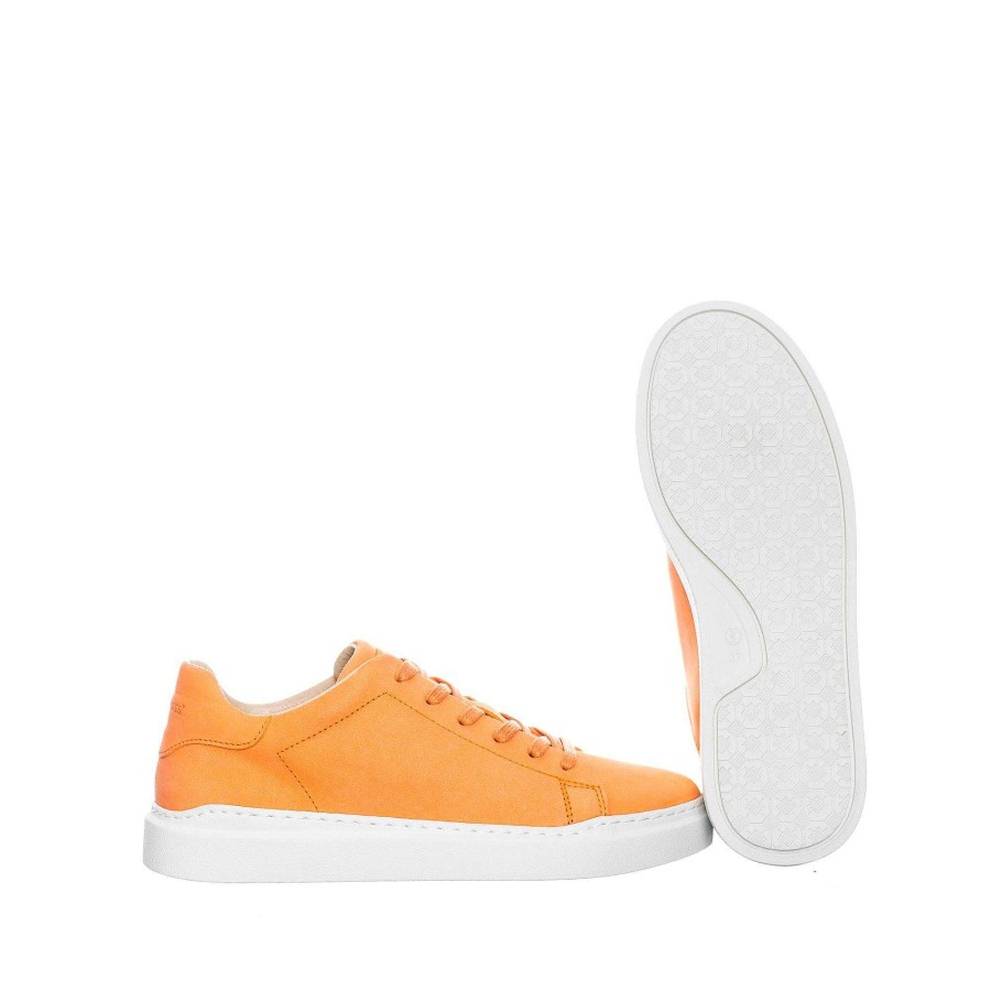 Dam Ten Points Lågskor|Snörskor|Sneakers|Hållbara skor | Isolde Sneakers — Orange