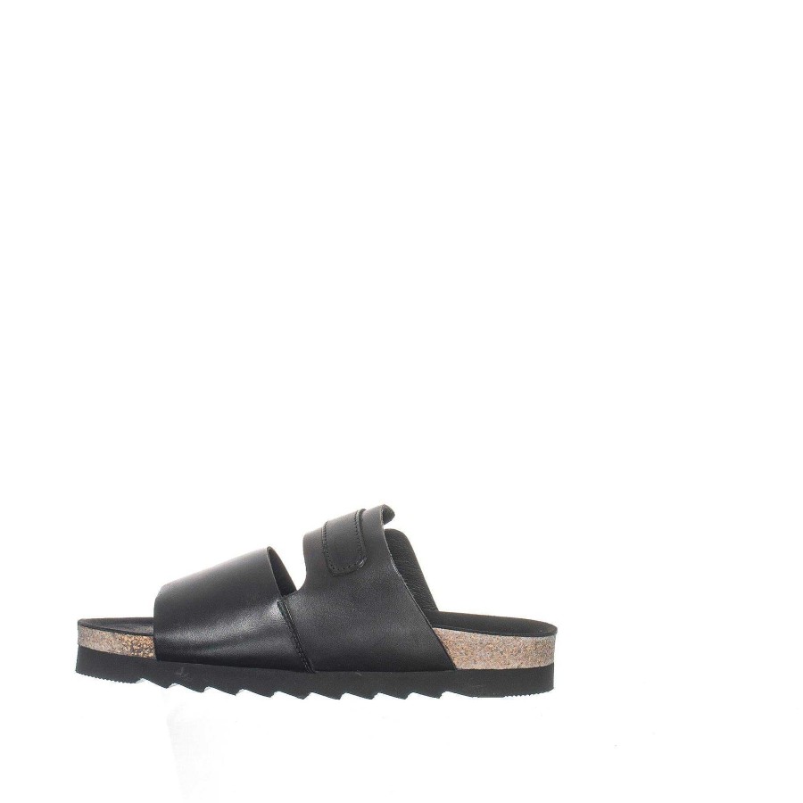 Dam Ten Points Sandaler|Slip-in sandaler|Hållbara sandaler | Vivienne Slip-In — Svart/Svart