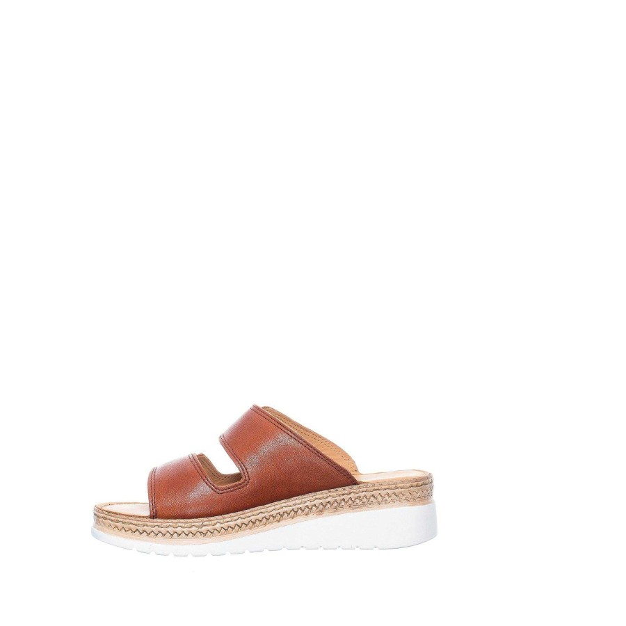 Dam Ten Points Sandaler|Slip-in sandaler|Hållbara sandaler | Malin Slip-In — Konjak