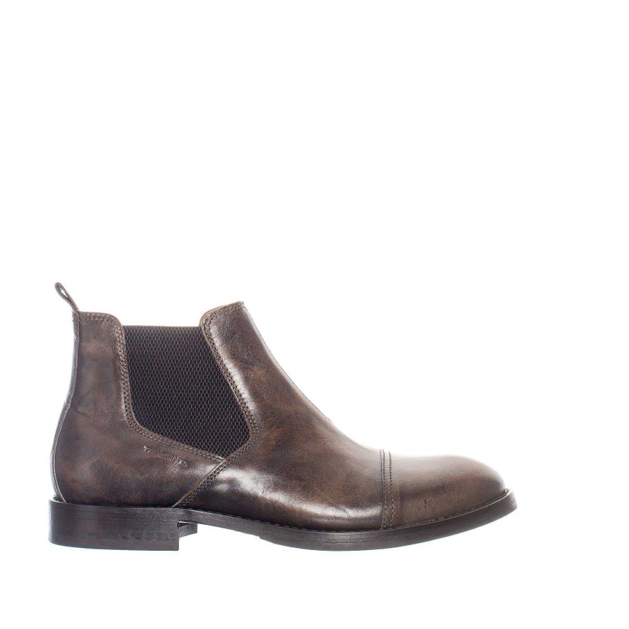 Herr Ten Points Chelsea boots|Hållbara kängor | New Mercury Chelsea Kangor — Taupe