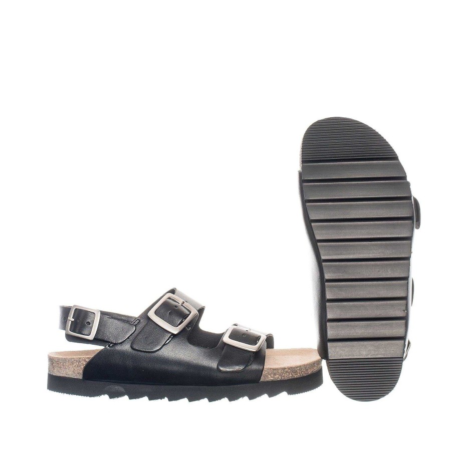 Dam Ten Points Sandaler|Hållbara sandaler | Vivienne Sandaler — Svart