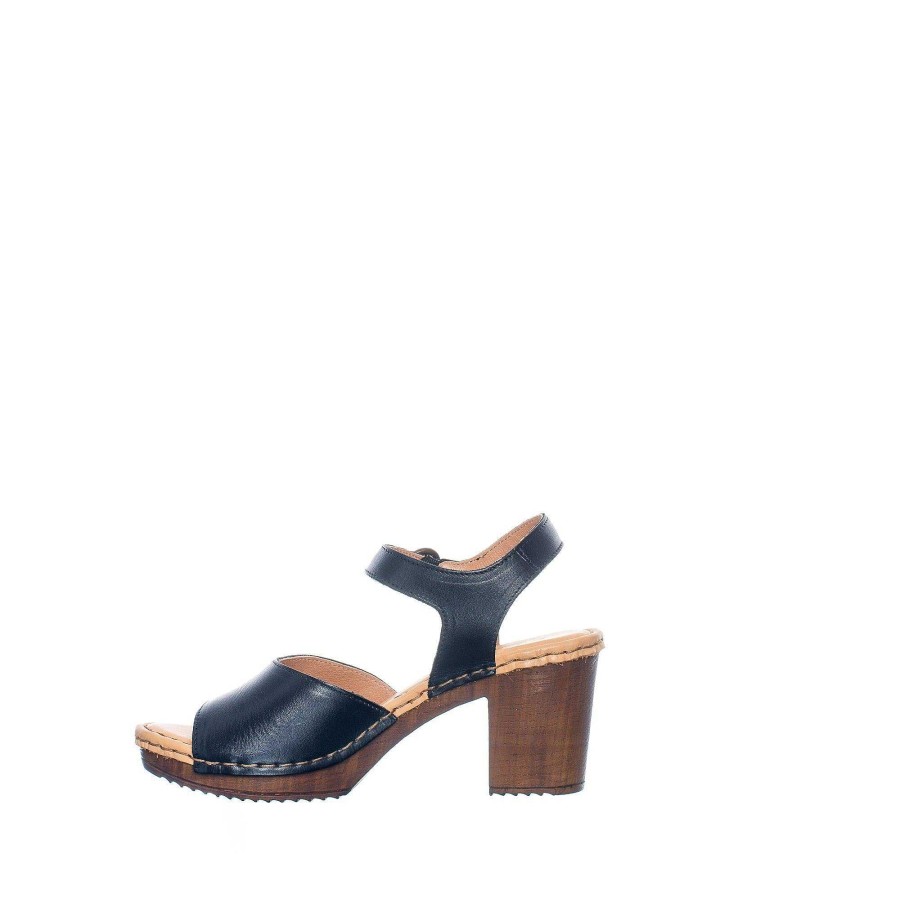 Dam Ten Points Sandaler|Clogs|Hållbara sandaler | Amelia Clogs — Svart