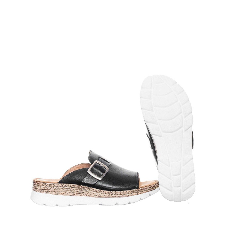 Dam Ten Points Sandaler|Slip-in sandaler | Maya Slip-In — Svart