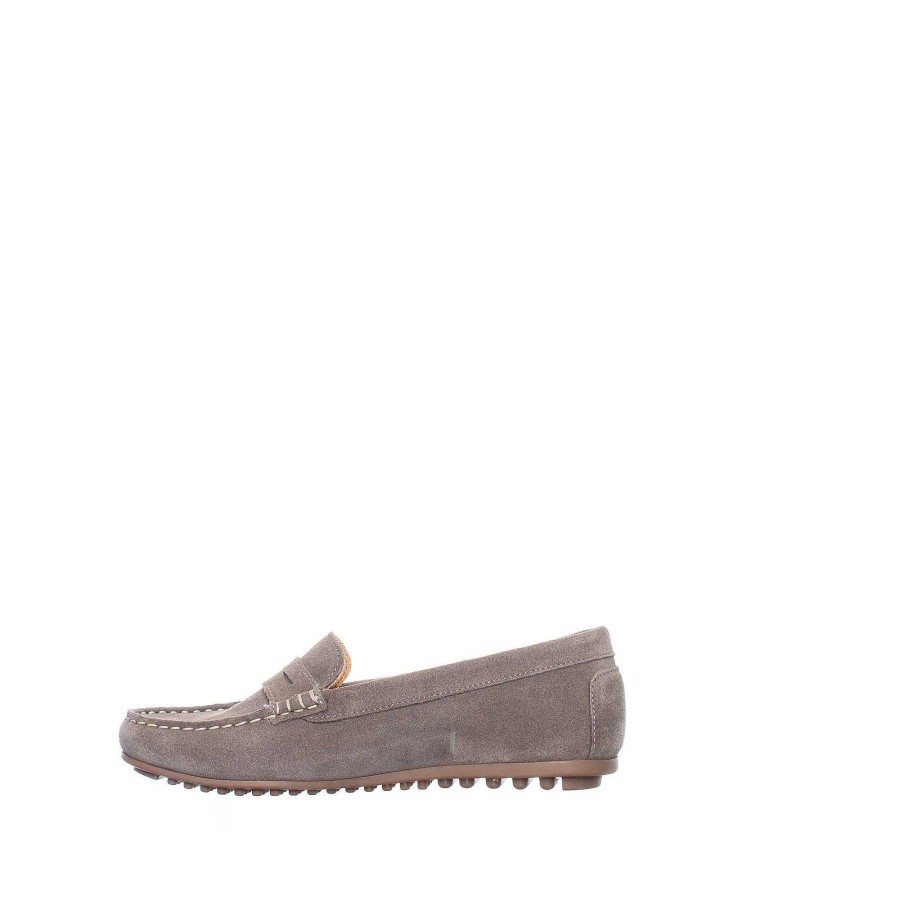 Dam Ten Points Lågskor|Hållbara skor|Loafers | Indy Loafers — Taupe