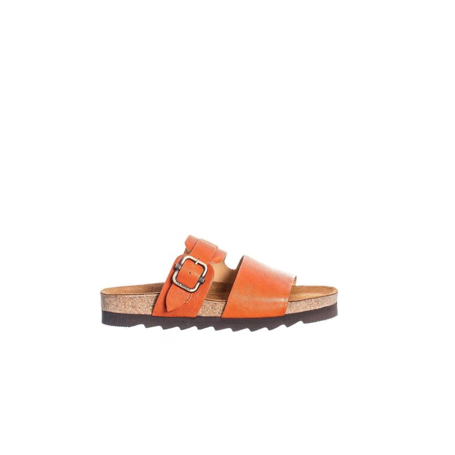 Dam Ten Points Sandaler|Slip-in sandaler|Hållbara sandaler | Vivienne Slip-In — Kryddig Orange