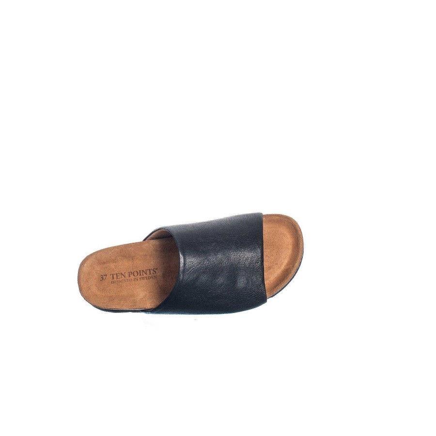 Dam Ten Points Sandaler|Slip-in sandaler|Hållbara sandaler | Vivienne Slip-In — Svart