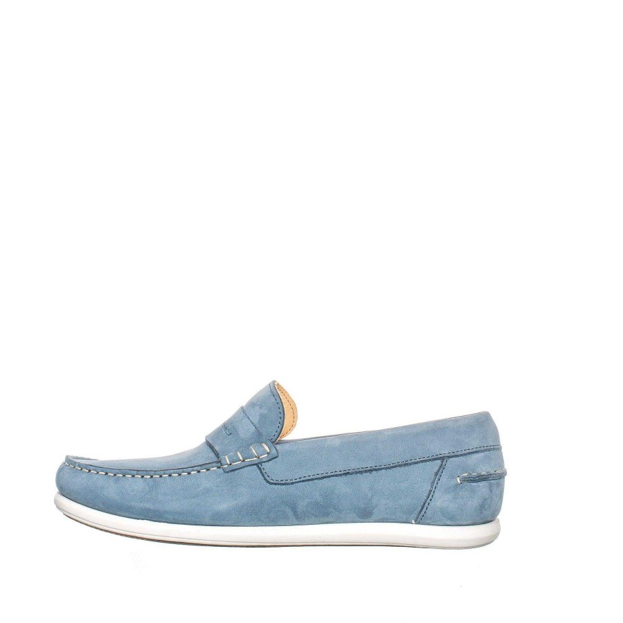 Herr Ten Points Loafers|Hållbara skor | Dash Loafers — Jeans Bla