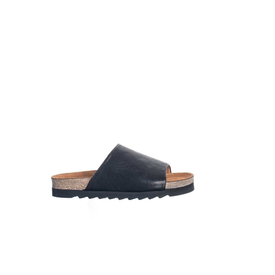 Dam Ten Points Sandaler|Slip-in sandaler|Hållbara sandaler | Vivienne Slip-In — Svart