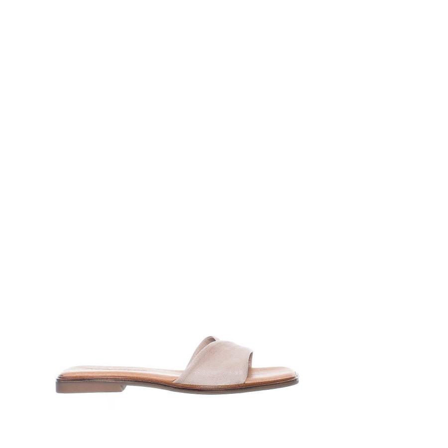 Dam Ten Points Sandaler|Slip-in sandaler|Hållbara sandaler | Olivia Slip-In — Sten