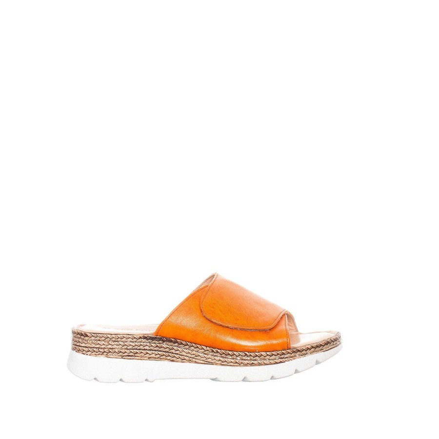 Dam Ten Points Sandaler|Slip-in sandaler|Hållbara sandaler | Maya Slip-In — Orange