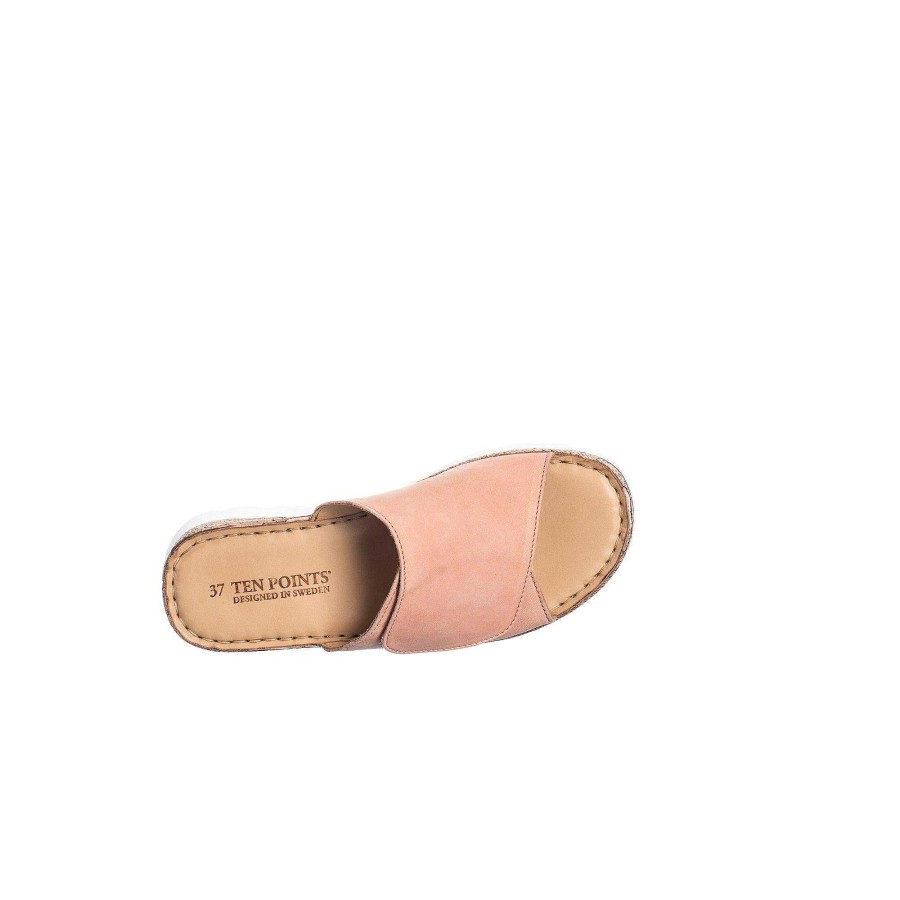 Dam Ten Points Sandaler|Slip-in sandaler|Hållbara sandaler | Maya Slip-In — Gammelrosa