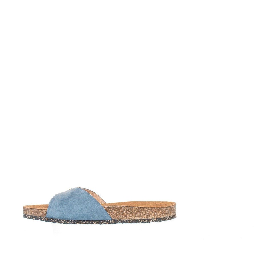 Dam Ten Points Sandaler|Slip-in sandaler|Hållbara sandaler | Vivienne Slip-In — Jeans Bla