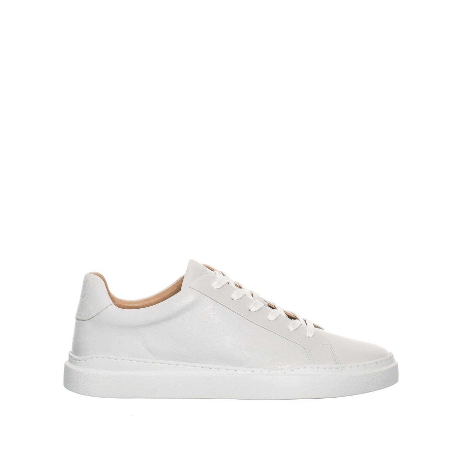 Herr Ten Points Snörskor|Sneakers|Hållbara skor | Tristan Sneakers — Vit