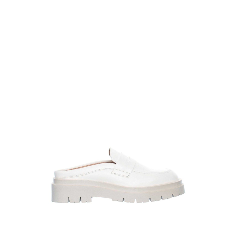 Dam Ten Points Loafers|Sandaler|Slip-in sandaler|Hållbara sandaler | Margaret Slip-In — Vanilj