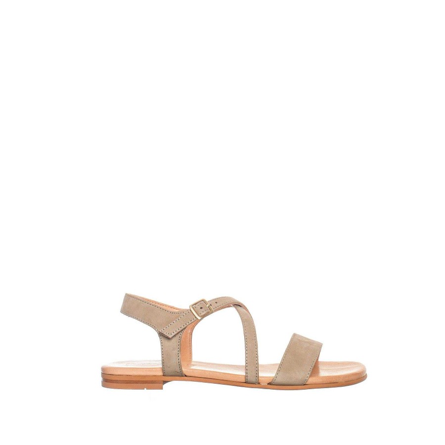 Dam Ten Points Sandaler|Hållbara sandaler | Marianne Sandaler — Taupe