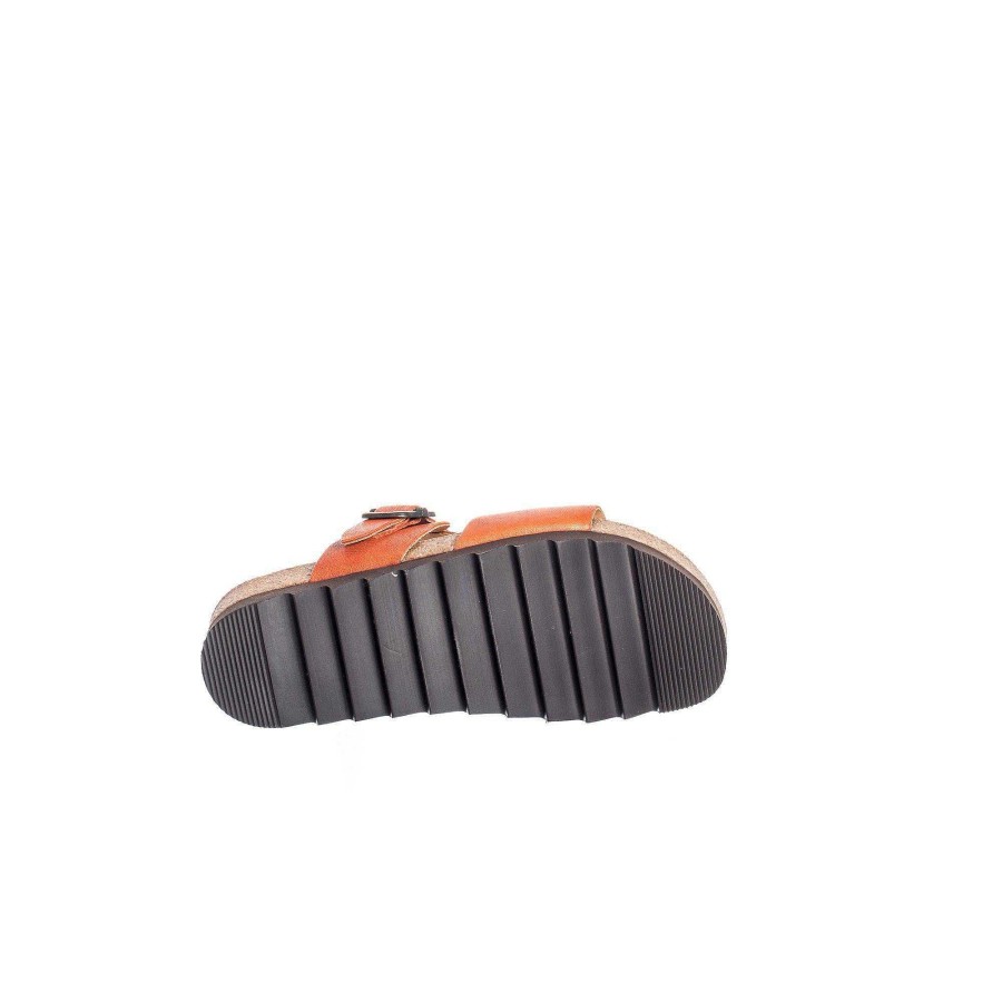 Dam Ten Points Sandaler|Slip-in sandaler|Hållbara sandaler | Vivienne Slip-In — Kryddig Orange