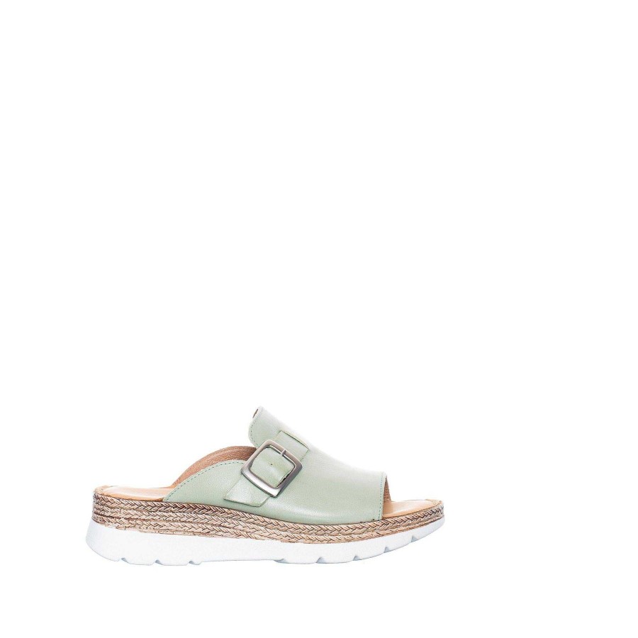 Dam Ten Points Sandaler|Slip-in sandaler|Hållbara sandaler | Maya Slip-In — Mintgron