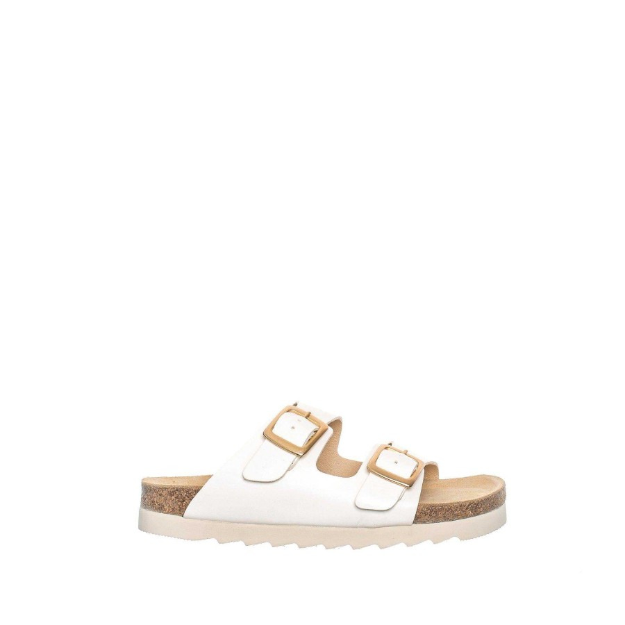 Dam Ten Points Sandaler|Slip-in sandaler|Hållbara sandaler | Vivienne Slip-In — Vanilj