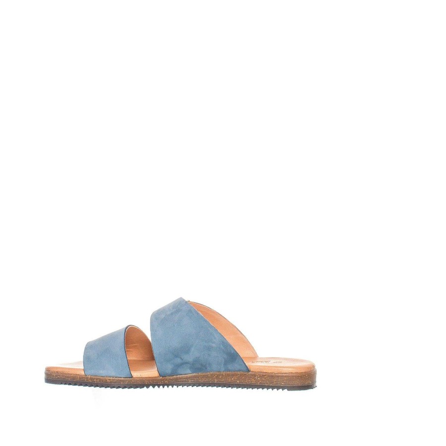 Dam Ten Points Sandaler|Slip-in sandaler|Hållbara sandaler | Tindra Slip-In — Jeans Bla