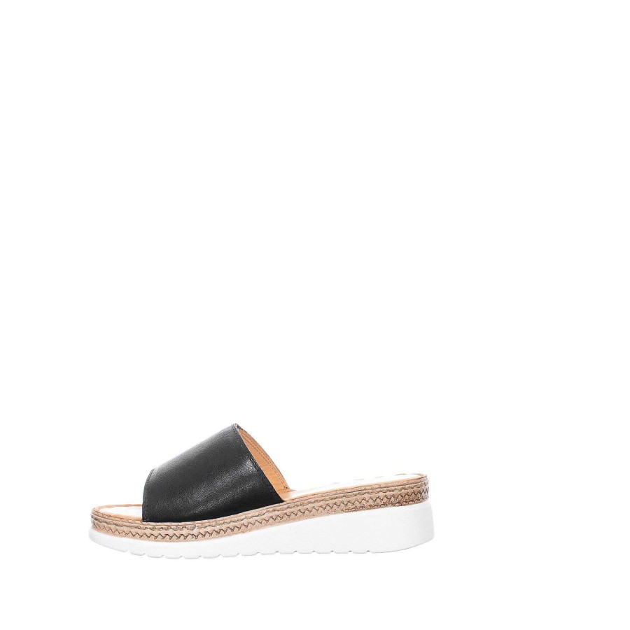 Dam Ten Points Sandaler|Slip-in sandaler|Hållbara sandaler | Malin Slip-In — Svart