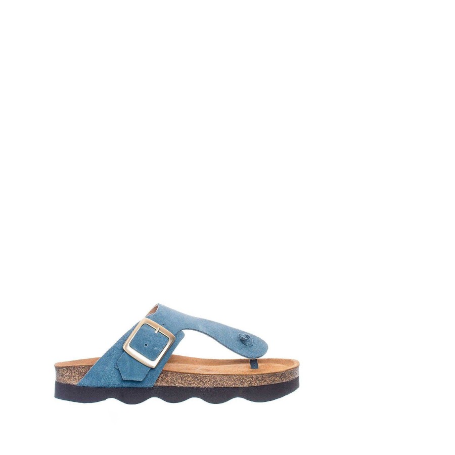 Dam Ten Points Sandaler|Slip-in sandaler|Hållbara sandaler | Vivienne Slip-In — Jeans Bla