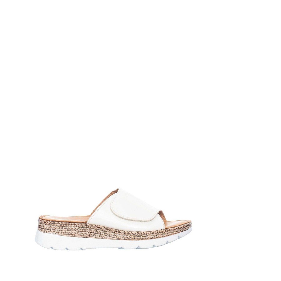 Dam Ten Points Sandaler|Slip-in sandaler|Hållbara sandaler | Maya Slip-In — Vanilj