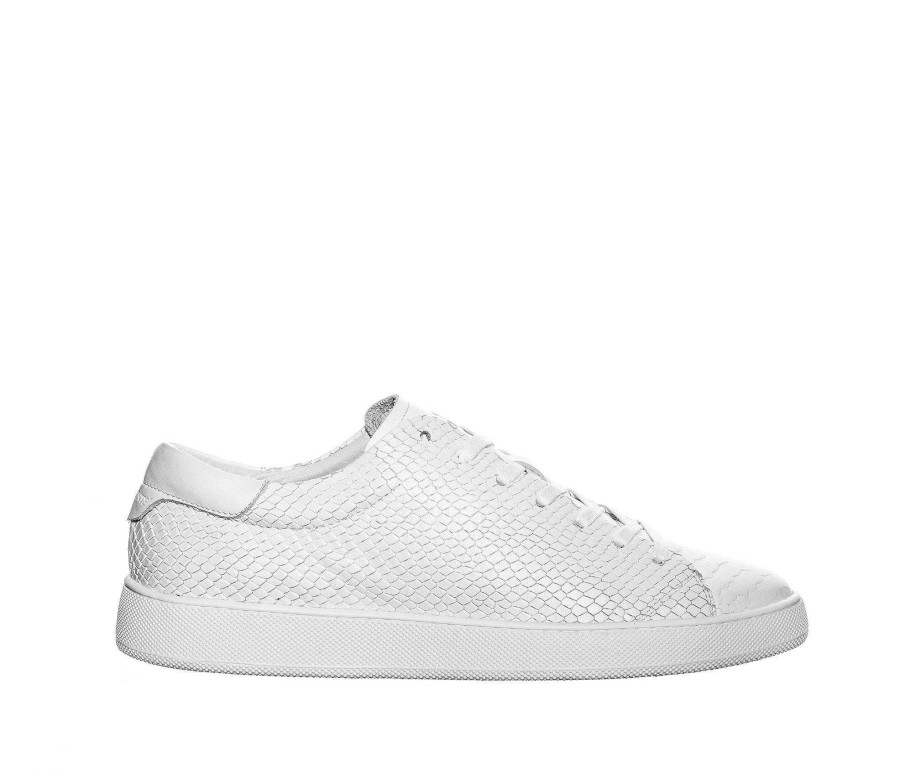 Herr Ten Points Snörskor|Sneakers | Tom Sneakers — Vit